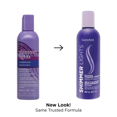 Clairol Professional Shimmer Lights Purple Conditioner 8 Fl. Oz Neutralizes
