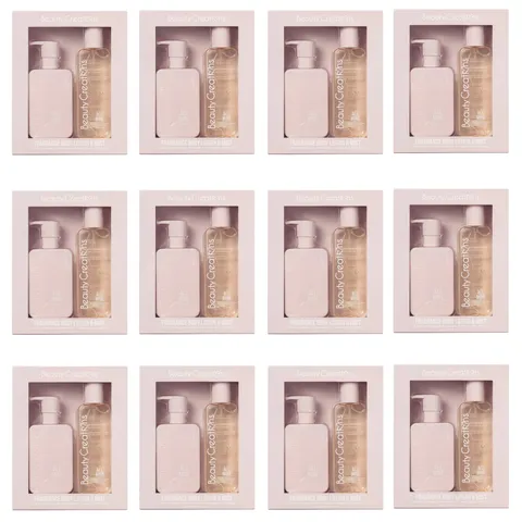(12-pack) Beauty Creations - All Mine Fragrance Body Lotion and Mist Set, Vitamin E, 250 ml, 8.4 oz