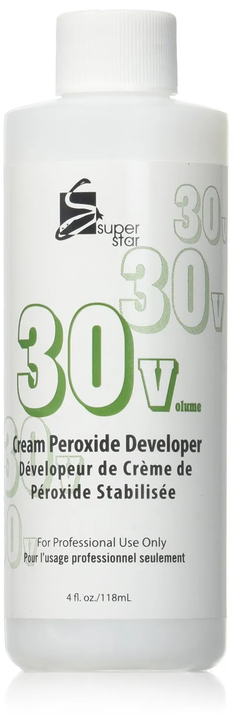 Super Star Stabilized Cream Peroxide Developer 30v Hc 50306