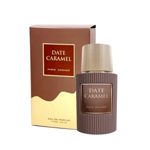 Paris Corner Date Caramel Fragrances 6298785243529 Unisex EDP Spray 3.38 oz