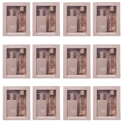 (12-pack) Beauty Creations Fragance Body Lotion & Mist My Little Secret (Set)