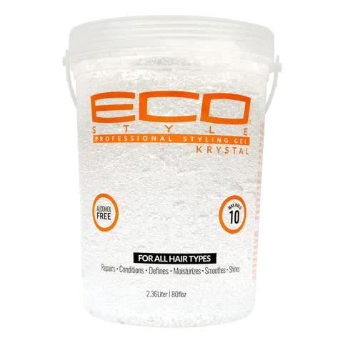 Eco Style Krystal Styling Gel Adds Body and Shine To All Styles Moisturizes and