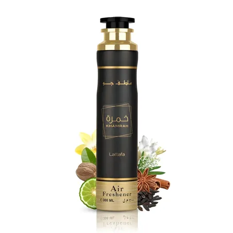 Lattafa Khamrah Gourmand Spicy Sweet Amber Air Freshener / 300 ml (10.1 oz)