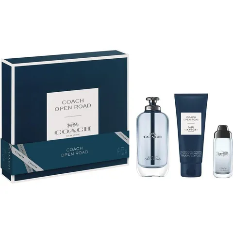 [Set] Coach Open Road 3.4 M + 3.4 S/g+ Usa 6pcs Bybox EDT 15 ml