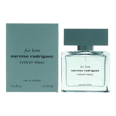 Narciso Rodriguez Vetiver Musc Fragrances 3423222107727 For Men EDT 1.7 oz