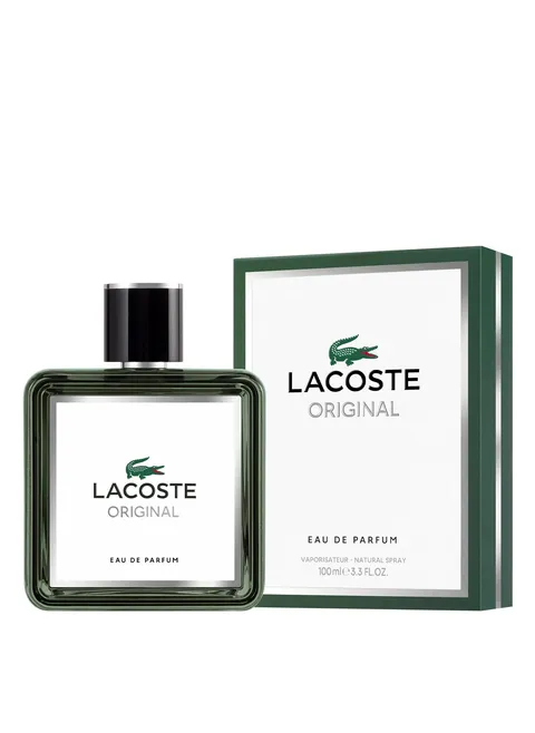 Lacoste Original Fougere Woody Ambery With Notes of Pink Pepper Lavender and