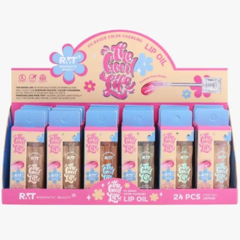(24-pack) Romantic Beauty The Good Life Lip Oil Magic