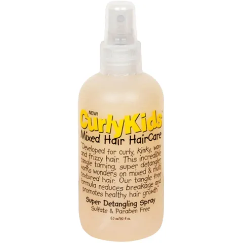 Curlykids Super Hair Detangler for Curly Hair Effortless Knot Removal Frizz