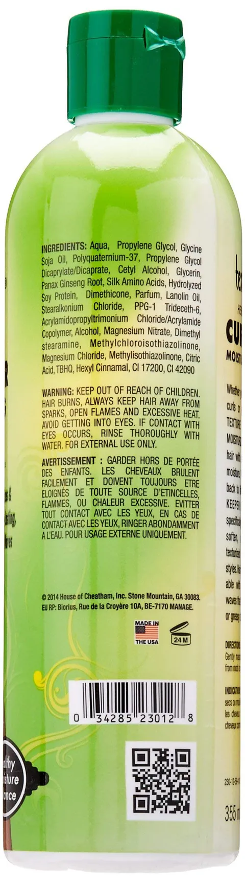 Africas Best Orig Texture My Way Curl Keeper Lotion 354 ml (12 oz)