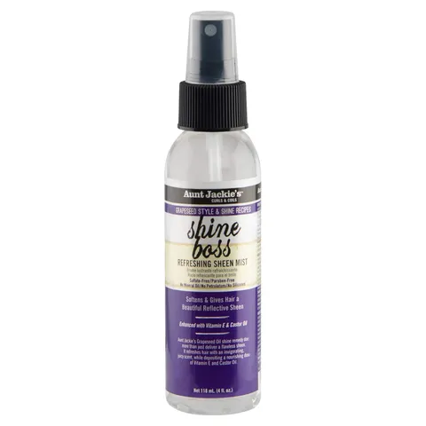 Aunt Jackie's Grapeseed Style and Shine Recipes Shine Boss Refreshing Sheen
