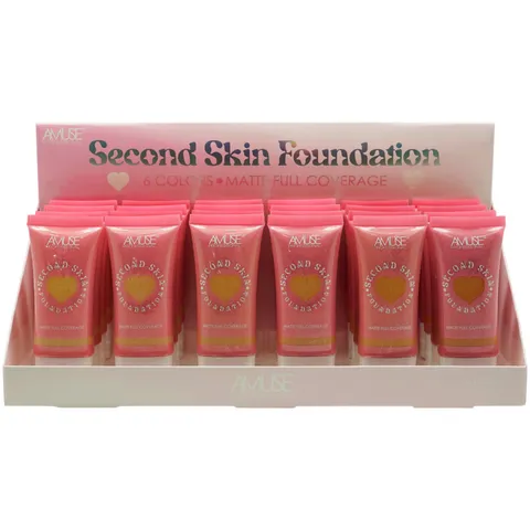 (24-pack) Amuse Second Skin Foundation