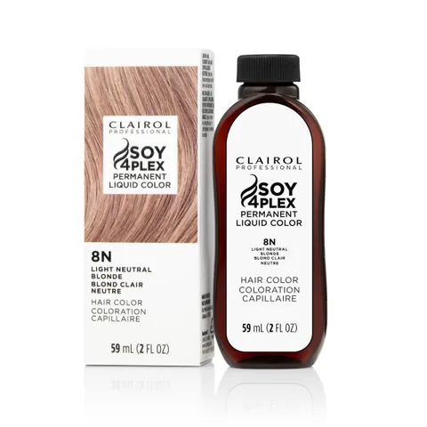 Clairol Professional Permanent Liquicolor 8n Light Neutral Blonde . Packaging