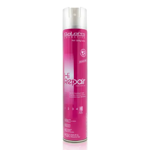 Salerm Professional Hair Hi Repair Strength 5 Extra Strong Hold With Silk