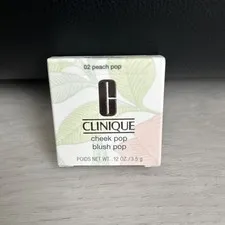 Clinique Cheek Pop Blush Pop 02 Peach Pop 0.12 oz