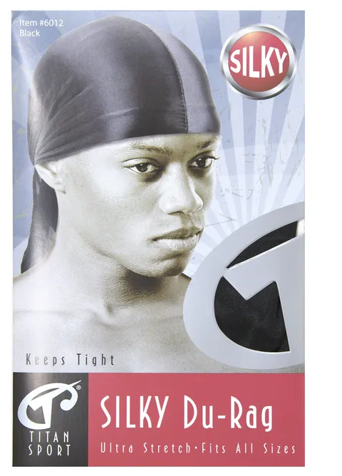 Titan Sport Silky Durag Black