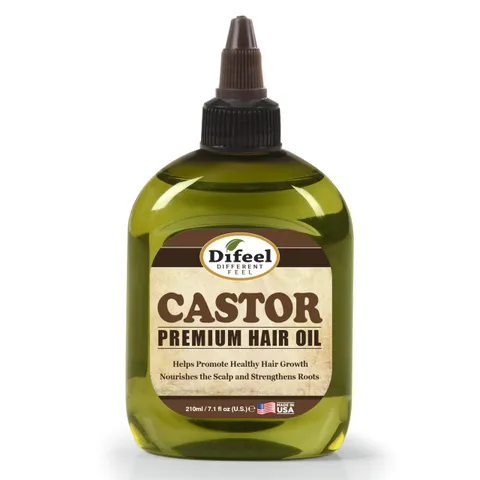 Difeel Natural Castor Hair Oil Castor Oil for Hair Growth 7.1 oz