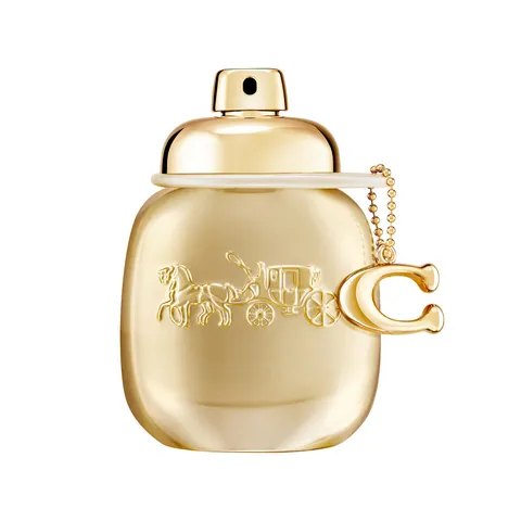 Coach Gold Parfum Ambery Floral With Notes of Pink Peppercorn Almond Blossom