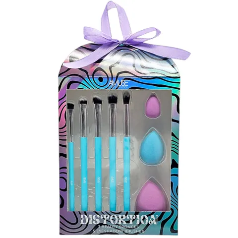 (12-pack) Amuse Distortion Powder Brush & Sponge (Set)