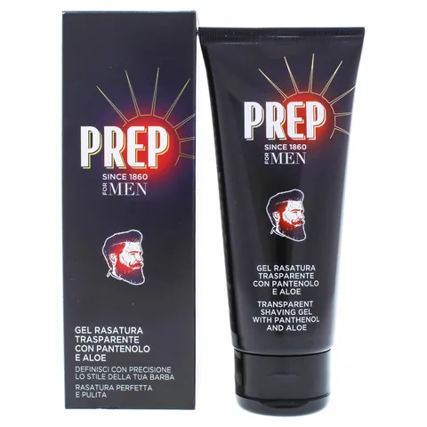 Prep Transparent Shaving Gel With Panthenol and Aloe