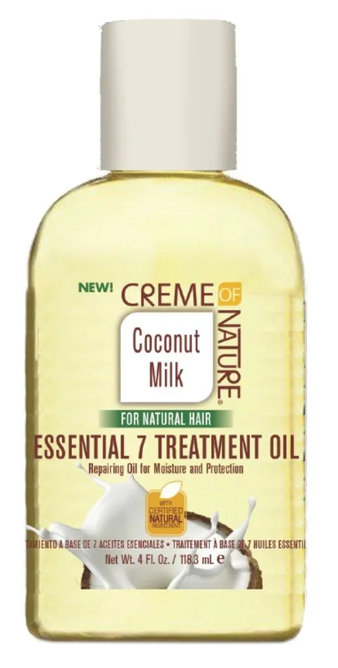 Creme of Nature Coconut Milk Essential 7 Treatment Oil 118 ml (4 oz)