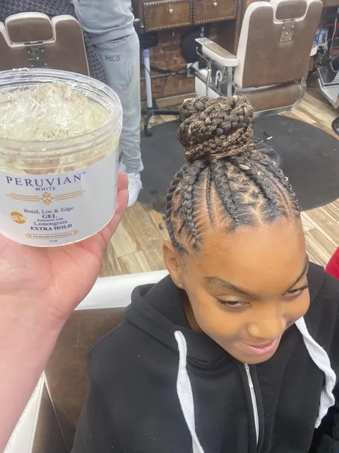 Peruvian White Braid Loc and Edge Gel Extra Hold for Relaxed Natural Hair . 16