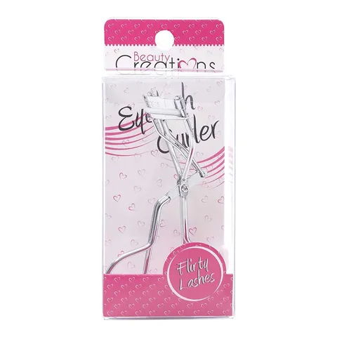 (12-pack) Beauty Creations Eyelash Curler Professional Make-Up Tool Made of Stainless Steel With Additional Silicone Replacement Pad