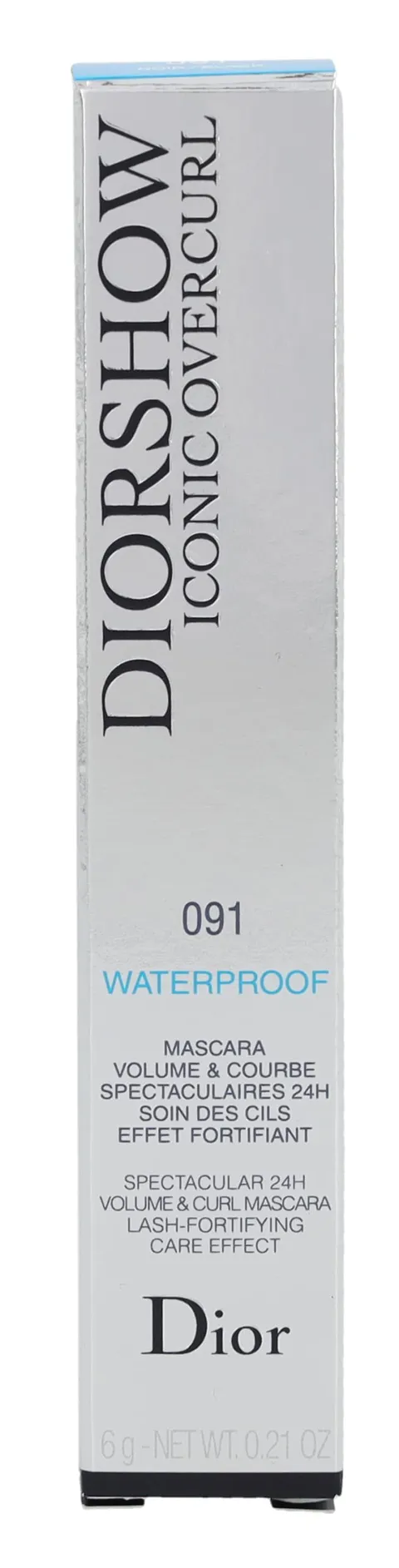 Dior Diorshow Iconic Overcurl Waterproof Mascara Spectacular 24h Black 0.21 oz