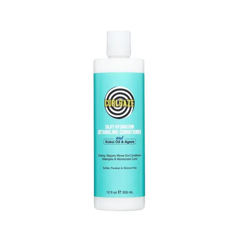 The Curldaze Silky Hydration Creamy Conditioner Features the Kukui Oil Oil Rich