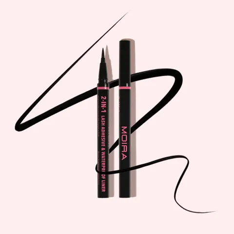 (6-pack) 2-in-1 Lash Adhesive & Waterproof Liner