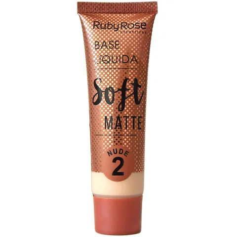 (48-pack) Ruby Rose Soft Matte Foundation Nude #2