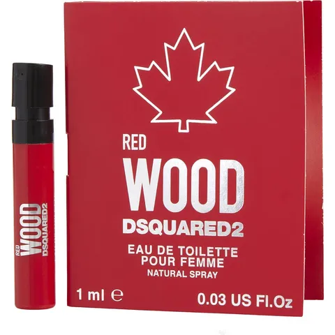 Dsquared Dsquared2 Wood Red by Dsquared2 Vial On Card Vial