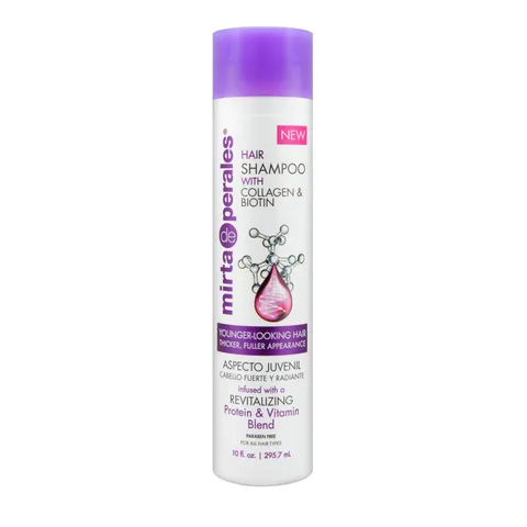 Mirta de Perales Younger Looking Shampoo Formula With Collagen Biotin . for