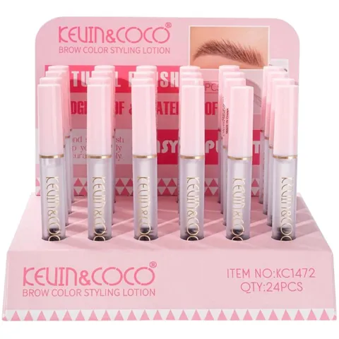 (24-pack) Kevin & Coco Clear Brow Gel
