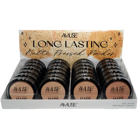 (24-pack) Amuse Matte Pressed Powder