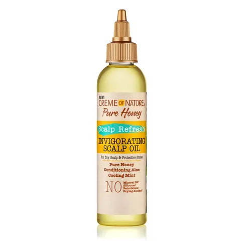 Creme of Nature Pure Honey Scalp Refresh Invigorating Scalp Treatment Oil