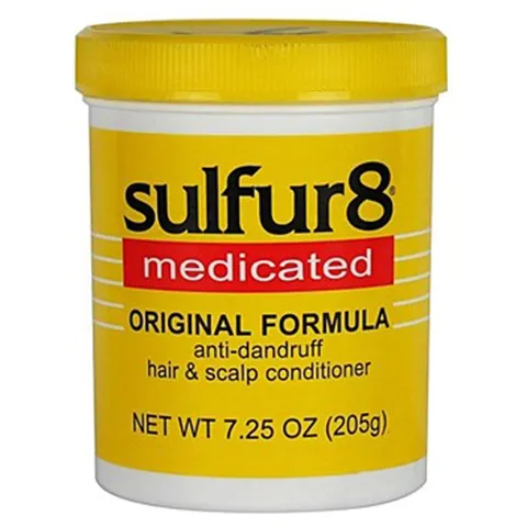 Sulfur 8 Medicated Anti Dandruff Hair Scalp Conditioner Helps Control Dandruff
