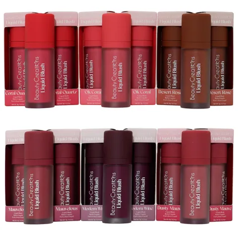 (48-pack) Beauty Creations Liquid Blush + 8 Tester