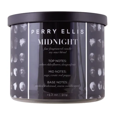 [Candles] Perry Ellis Midnight Candle 14.5 Usa 1pcs Bybox