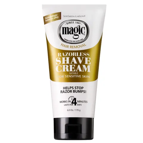 Softsheen Carson Magic Razorless Shaving Cream Depilatory Hair Removal Cream