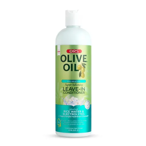 Ors Olive Oil Max Moisture Leave In Conditioner With Rice Water and
