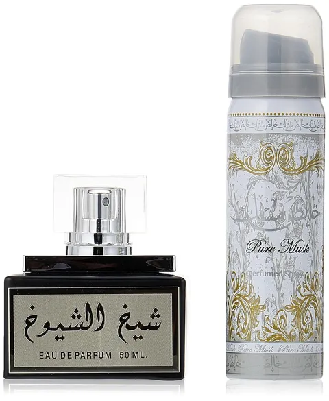 Lattafa Perfumes Sheikh Al Shuyukh Black 2 Piece for Set