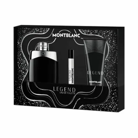 Mont Blanc Montblanc Legend/mont Blanc 3 Pc. Shower Gel Mini Set