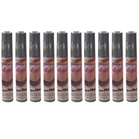 (10-pack) Prosa 4 In 1 Micro Fiber Mascara