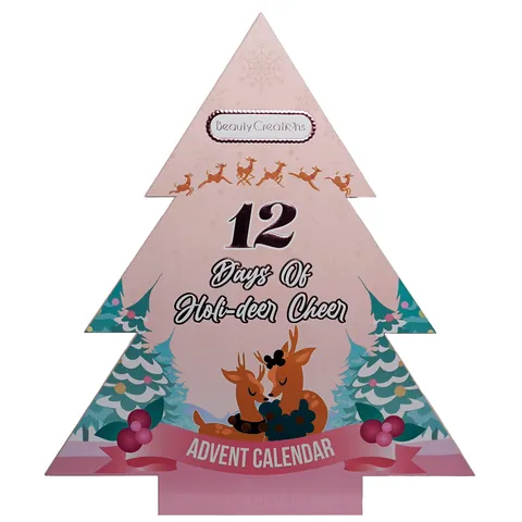 (1) Beauty Creations Advent Calendar - 12 Days Of Holideer Cheer