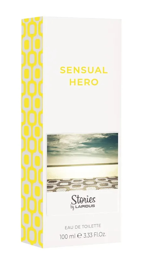 LAPIDUS SENSUAL HERO(M)EDT SP 3.33oz(LI FREE)