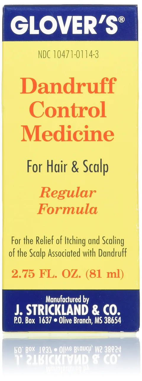 Glovers Dandruff Control Medicine Regular Formula 2.75 oz
