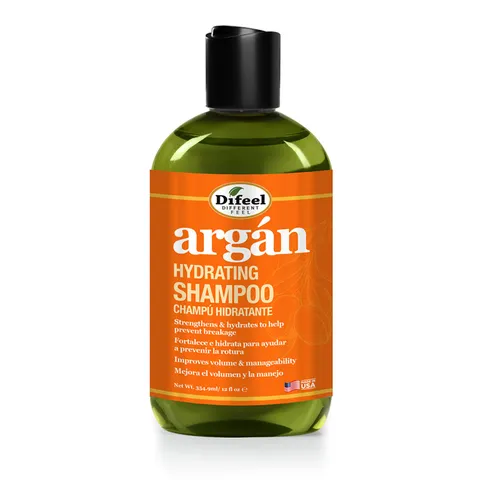 Difeel Argan Hydrating Shampoo . Argan Oil Shampoo Natural Paraben Free Shampoo