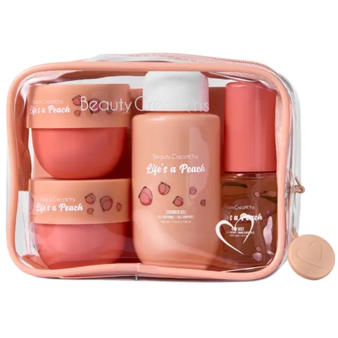 (12-pack) Beauty Creations Sweet Dose Fruity Travel Life-s a Peach (Set)