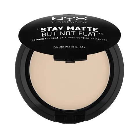 (12-pack) NYX Stay Matte But Not Flat Powder Foundation Nude