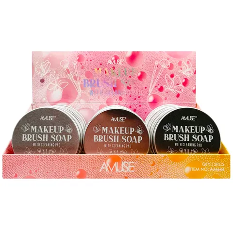 (12-pack) Amuse Makeup Brush Soap